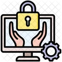 Copyright Security Locked Icon