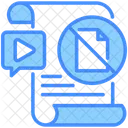 Copyright File Prohibition Icon