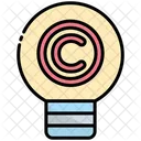 Copyright Design Creative Icon
