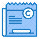 Copy Copyright Restriction Icon