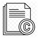 Urheberrechte Symbol