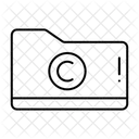 Copyright Folder Copyright Document Icon