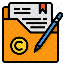 Copyright Folder  Icon