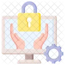 Copyright Security Locked Icon