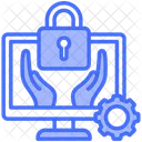 Copyright Security Locked Icon