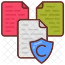 Copyright Reserved Rights Monopoly Icon
