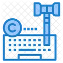 Copyright Digital Internet Icon
