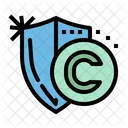 Copyright Shield  Icon