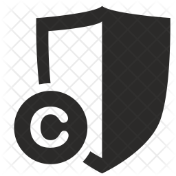 Copyright shield Icon