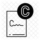 Copyright Signature  Icon