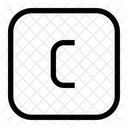Copyright Square Symbol Sign Icon