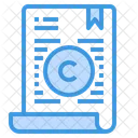 Copyright-Zertifikat  Symbol