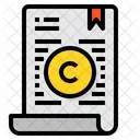 Copyright-Zertifikat  Symbol