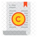 Copyright-Zertifikat  Symbol