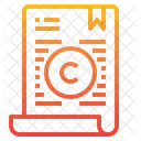 Copyright-Zertifikat  Symbol