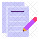 Copywriting Content Creation Article Writing Icon