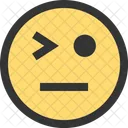 Coquetear Emoji Cara Icon