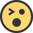 Coquetear Emoji Cara Icon