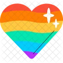 Coracao Gay Amor Icon