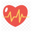 Coracao Ecg Coracao Cuidados De Saude Icon