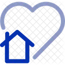 Coracao Lar Amor Familia Ícone