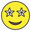 Coracao Olhos Emoji Emoticon Smiley Ícone