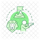 Coraje personal  Icono