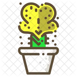 Coral cactus  Icon