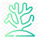 Coral Life Plant Icon