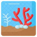 Coral Recife Debaixo Dagua Ícone