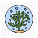 Coral Reef Marine Underwater Icon