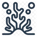 Coral Reef Marine Life Ocean Icon