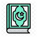 Coran Libro Islam Icono