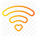 Corazon Wifi Senal Wifi Icon