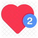 Corazon Favorito Amor Icon