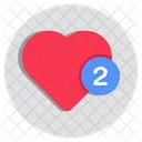 Corazon Favorito Amor Icon