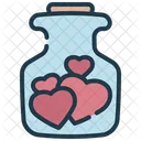 Corazon Amor Tarro Icon