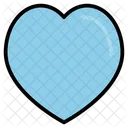 Corazon Azul Citas Icono