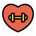 Corazon Fitness Gimnasio Icono