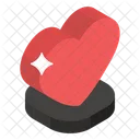 Corazon Cardio Simbolo De Amor Icono