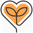 Corazon Reciclar Ahorrar Icon