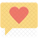 Corazon Amor Chat Icono