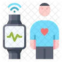 Corazon Medicion Smartwatch Icon