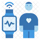 Corazon Medicion Smartwatch Icon