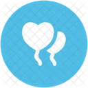 Corazon Globo Fiesta Icon