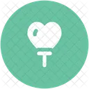 Corazon Globo San Valentin Icon