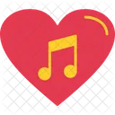 Corazon Musica Amor Icon