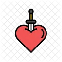 Corazon Tatuaje Vintage Icono