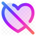 Apagado Corazon Amor Icon