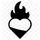 Corazon Ardiente Icono